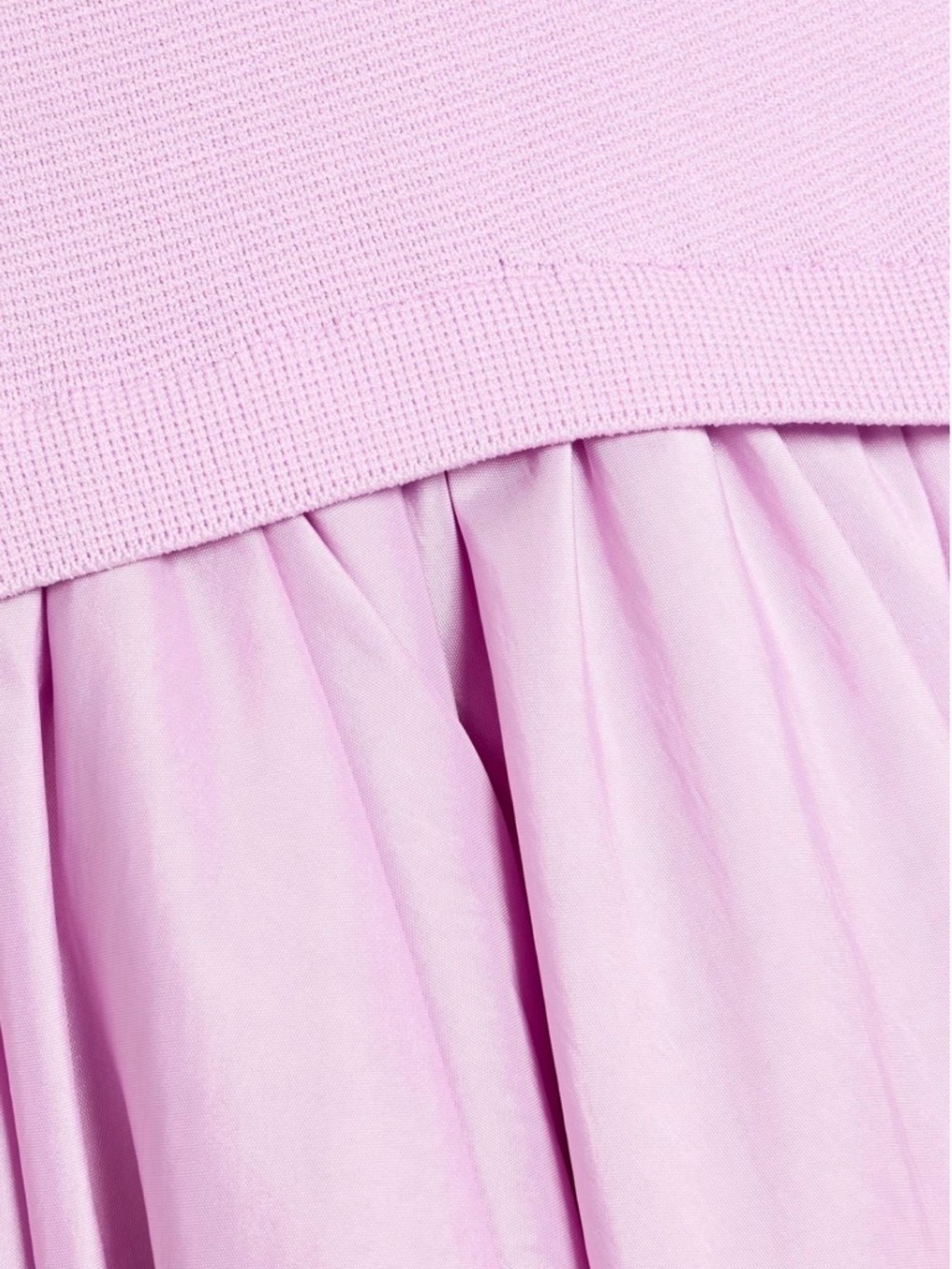 SIMKHAI Izzy strapless stretch-knit and taffeta midi dress XS NWT - Picture 4 of 7